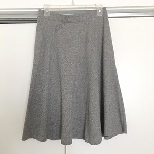 Grey midi skirt